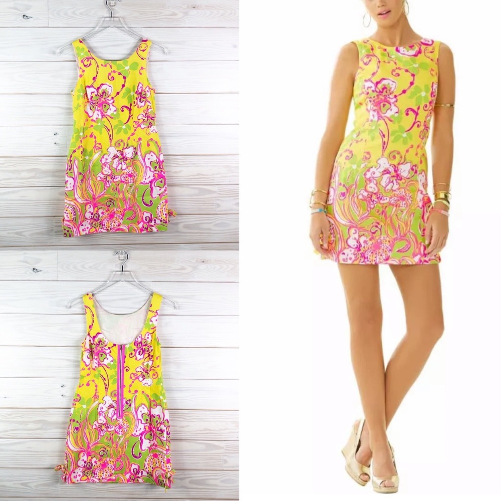 Lilly Pulitzer Delia Dress Sunglow Southernmost